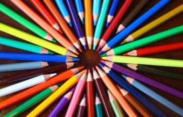 pencils rainbow